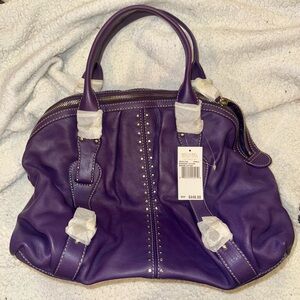 VINTAGE Michael Kors Vibrant Purple Shoulder Bag
